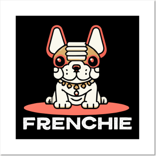 Frenchie Robot Dog Owner Frenchie Funny Dog Posters and Art